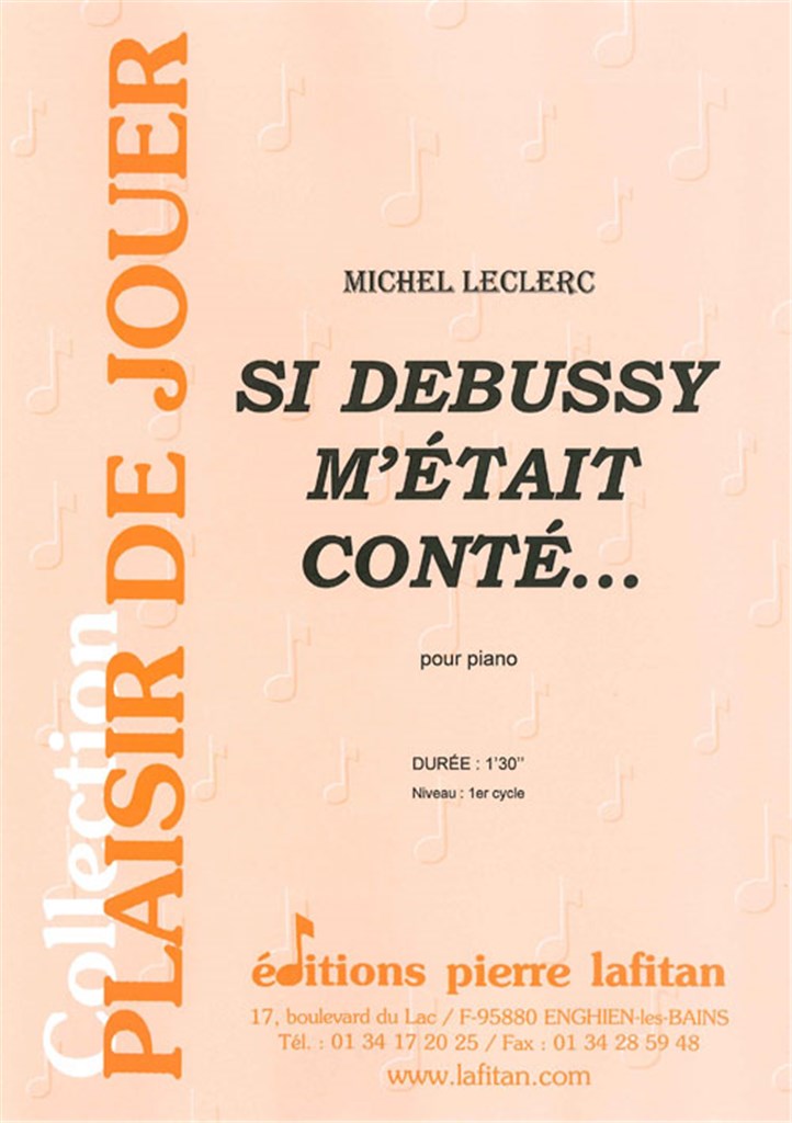 Si Debussy M'Etait Conte
